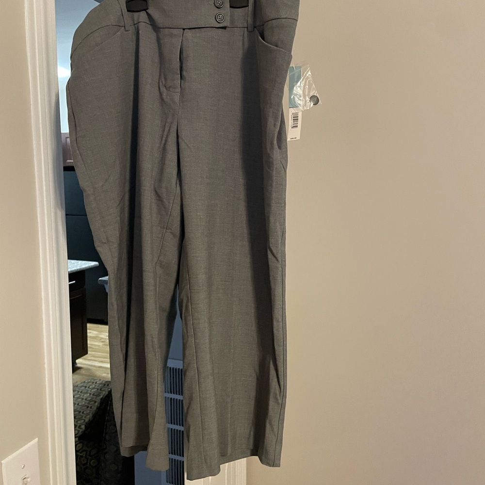 Apt. 9 Gray Cropped Ankle Jeans